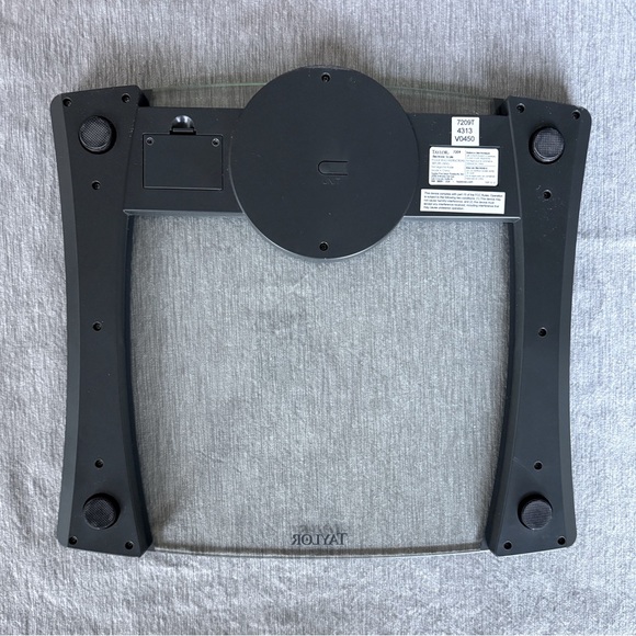 Taylor Digital Glass Bathroom Scale - Picture 2 of 3